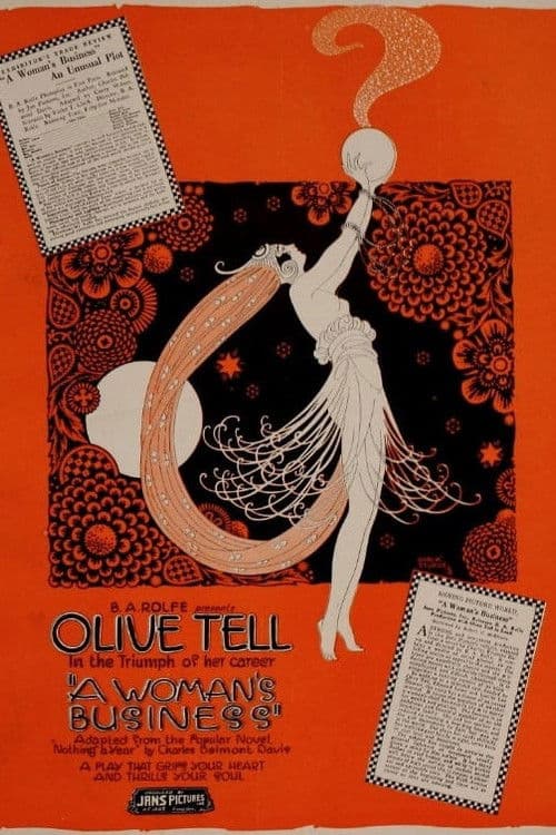 A Woman's Business poster