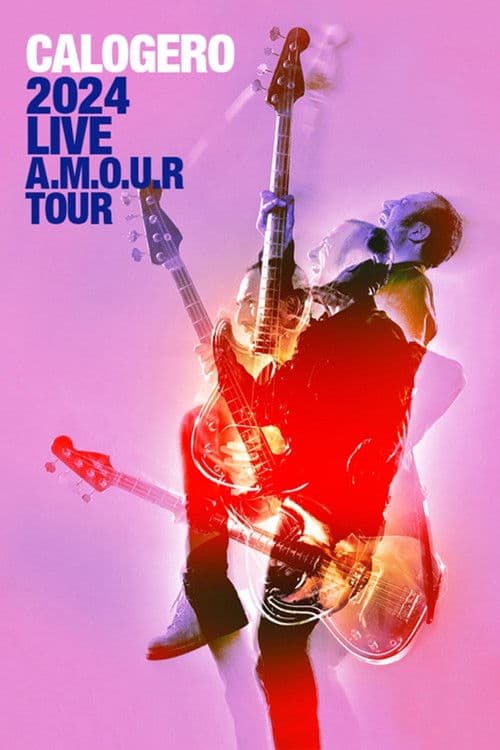 Calogero - A.M.O.U.R Tour poster