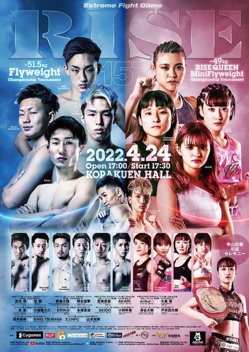 RISE 157 poster