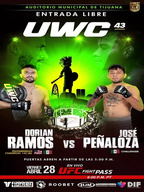 UWC Ultimate Warrior Challenge 43 poster