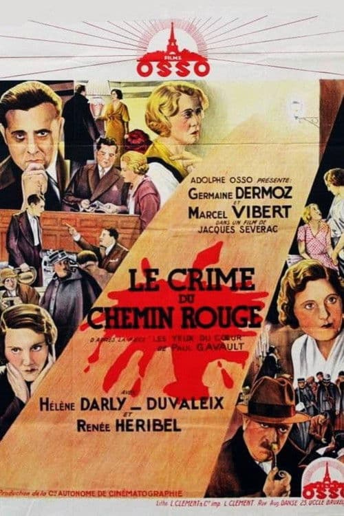 Le crime du chemin rouge poster