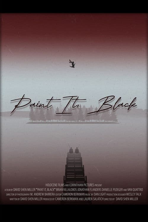Paint it, Black poster
