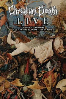 Christian Death: Live poster