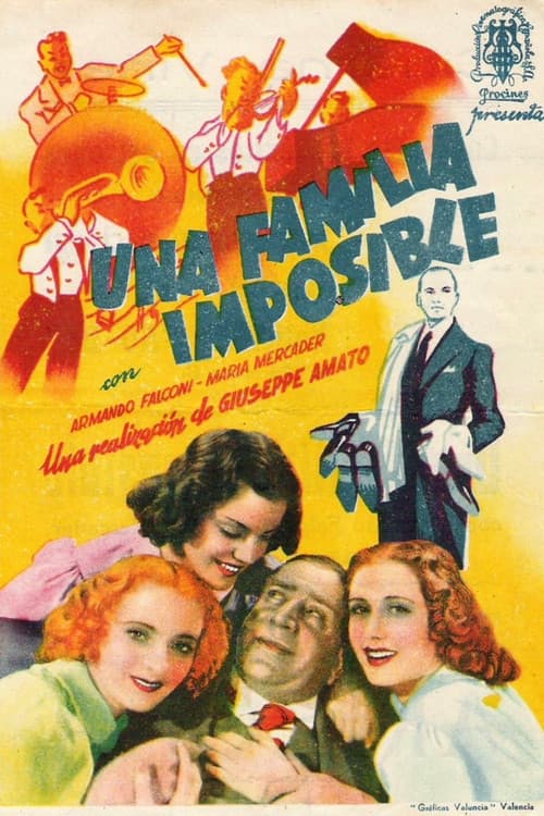 Una famiglia impossibile poster