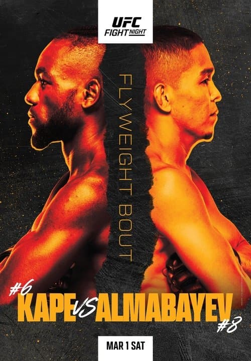 UFC Fight Night 253: Kape vs. Almabayev poster