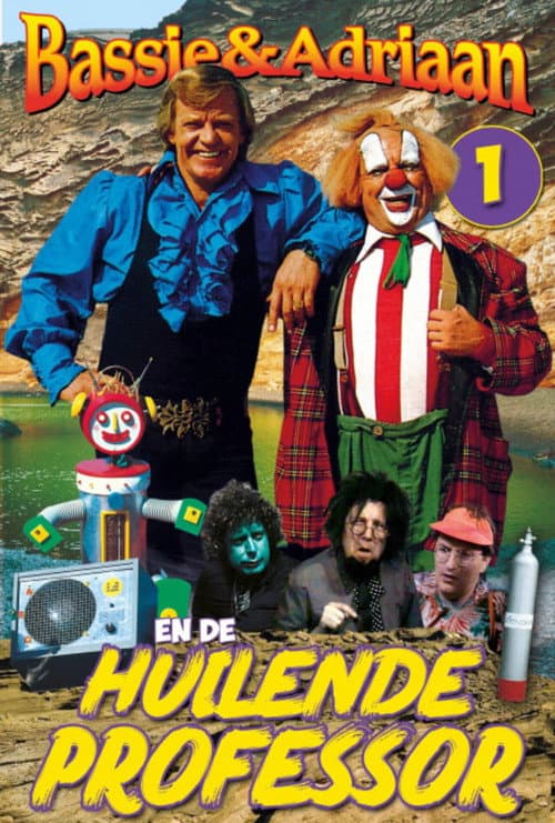 Bassie & adriaan  en de huilende professor poster