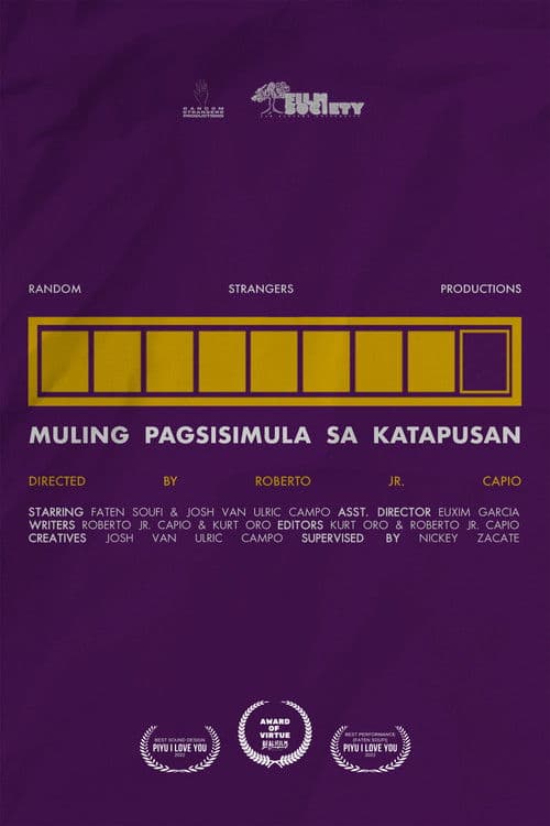 Muling Pagsisimula Sa Katapusan poster