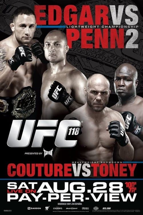 UFC 118: Edgar vs. Penn 2 poster