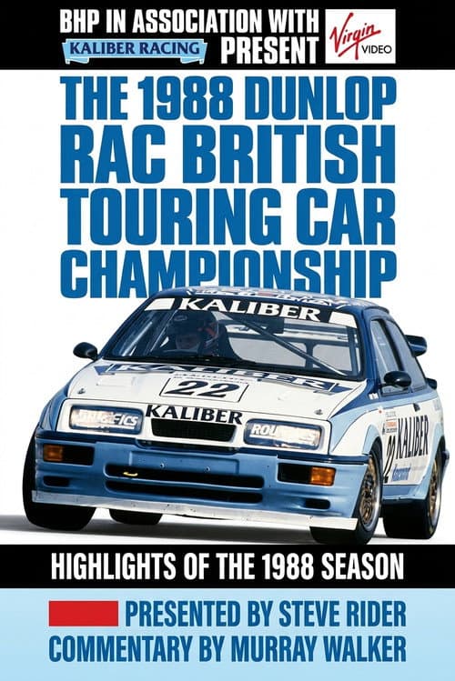 BTCC 1988 Review poster