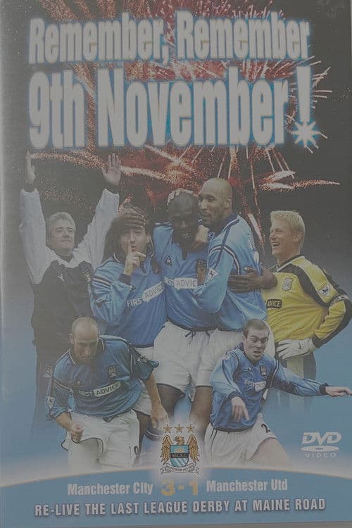 Manchester City - Remember, Remember 9th November poster