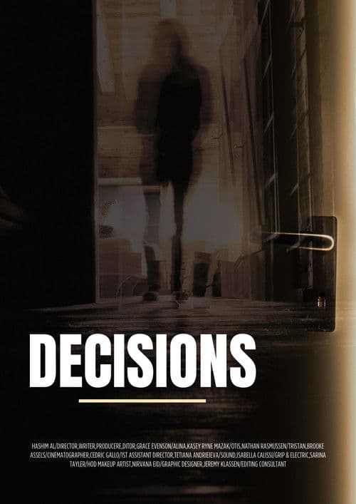 Decisions poster