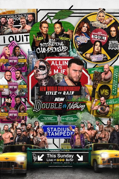 AEW Double or Nothing 2026 poster