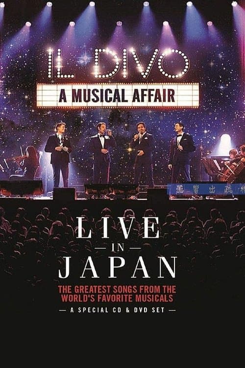 Il Divo: A Musical Affair - Live in Japan poster