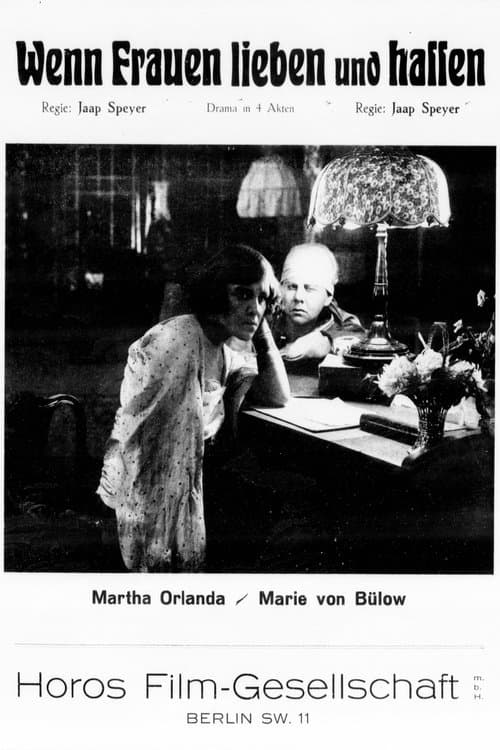 Wenn Frauen lieben und hassen poster