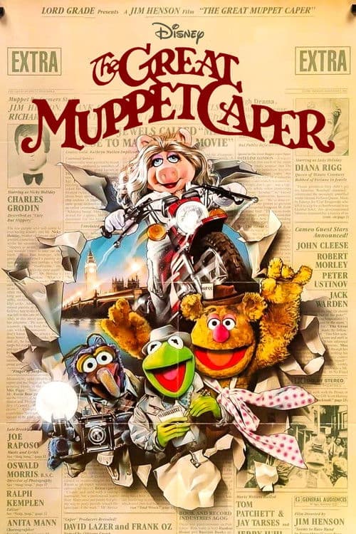 The Great Muppet Caper poster