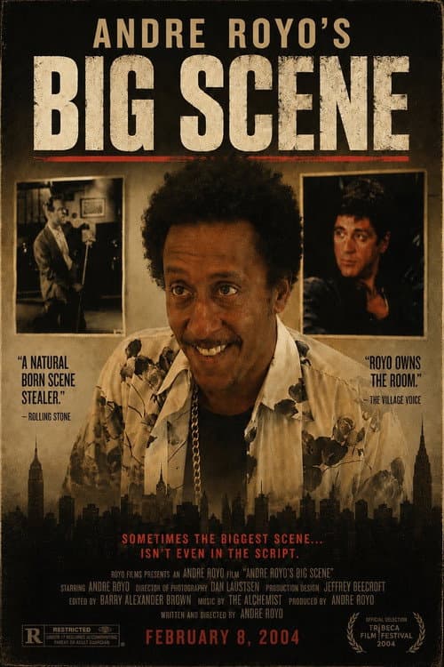 Andre Royo’s Big Scene poster