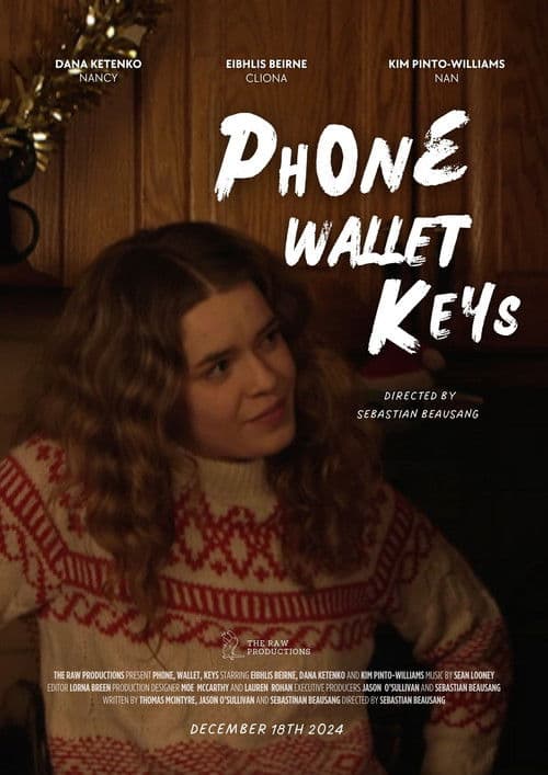 Phone, Wallet, Keys poster