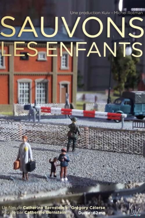 Sauvons les enfants poster