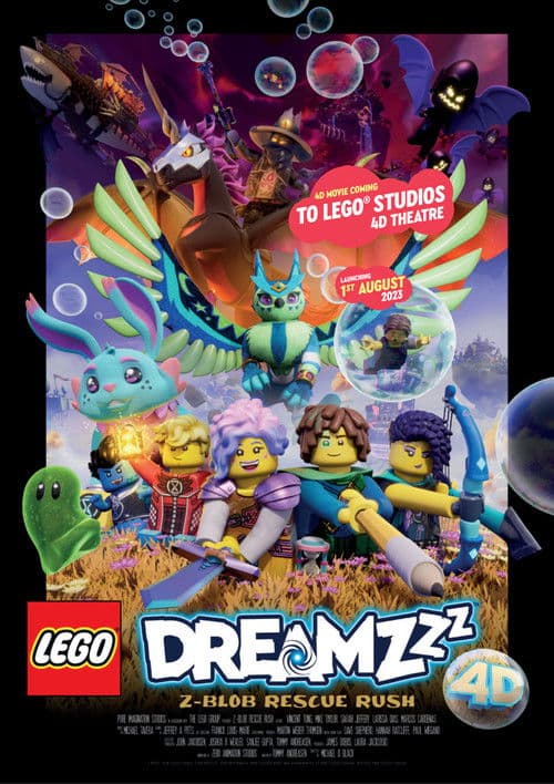 LEGO DREAMZzz Z-Blob Rescue Rush 4D poster