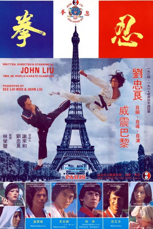 Zen Kwan Do Strikes Paris poster