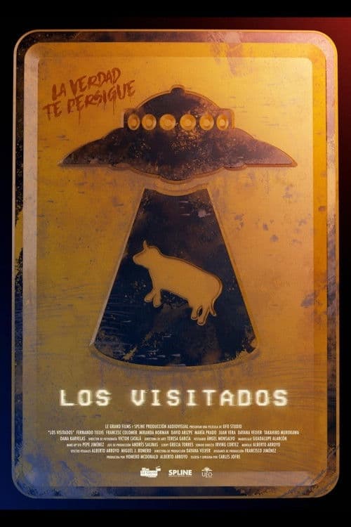 Los visitados poster