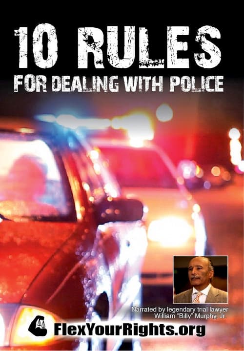 10 Rules for Dealing with Police poster
