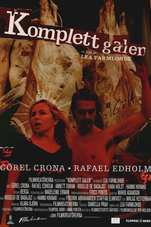 Komplett galen poster