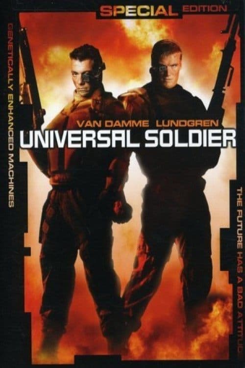 Guns, Genes & Fighting Machines: The Making of 'Universal Soldier' poster