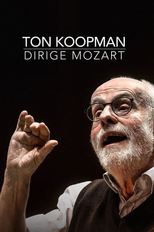 Ton Koopman dirige Mozart poster