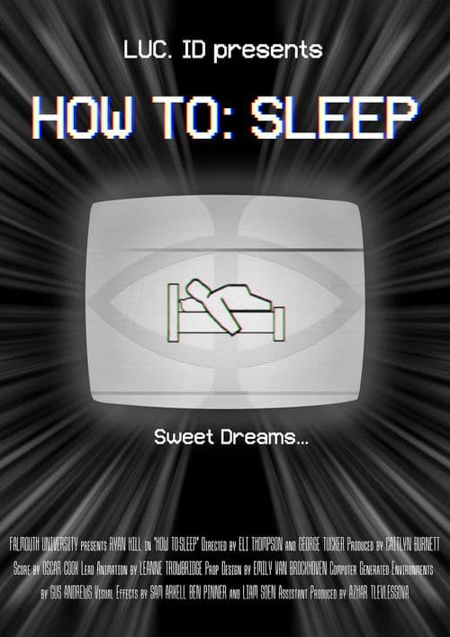 How To: Sleep poster