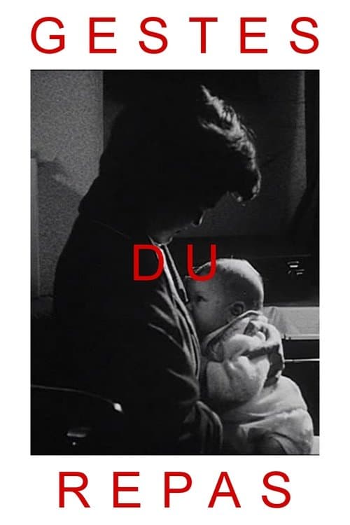 Gestes du repas poster