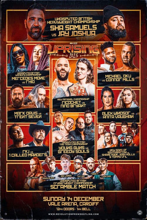 RevPro Uprising 2025 poster
