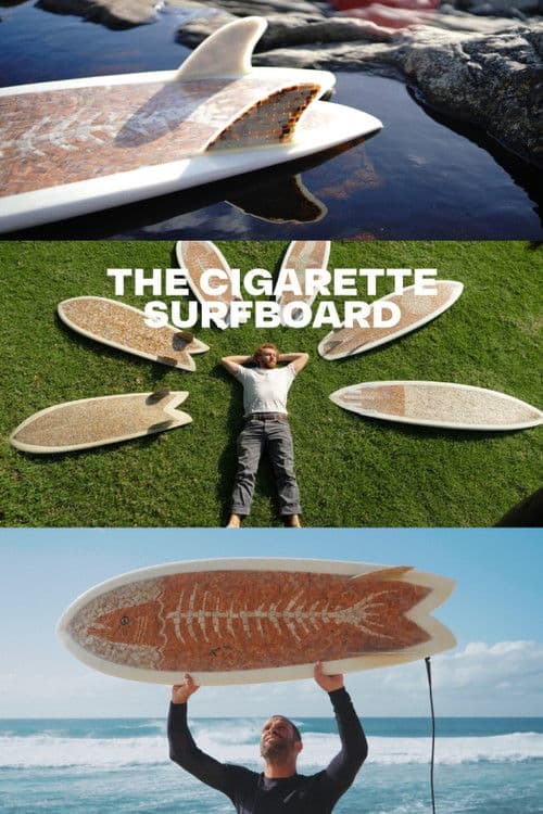 The Cigarette Surfboard poster