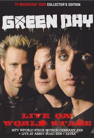 Green Day - Live at Olympiahalle, Munich, Germany 2009 poster