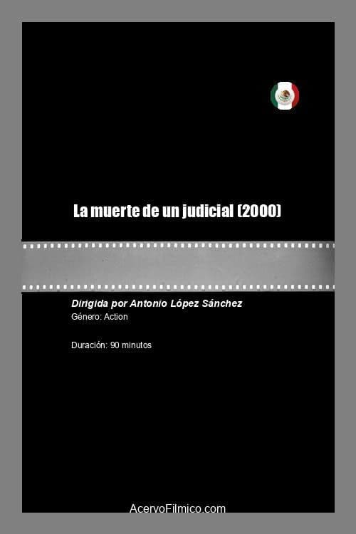 La muerte de un judicial poster