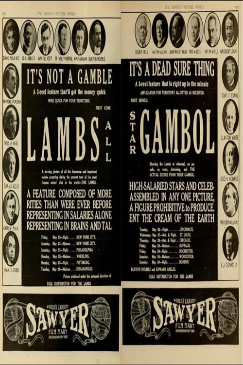 The Lambs' All-Star Gambol poster