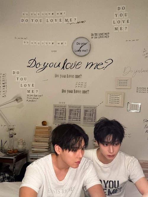 SHOWNU X HYUNGWON 셔누X형원 'Do You Love Me' poster