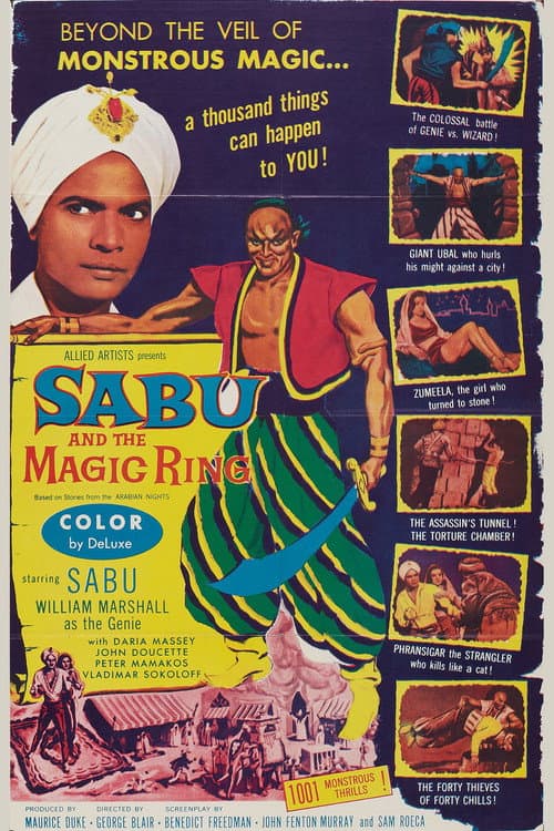 Sabu and the Magic Ring poster