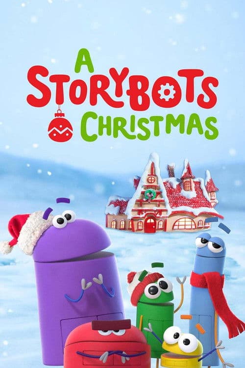 A StoryBots Christmas poster