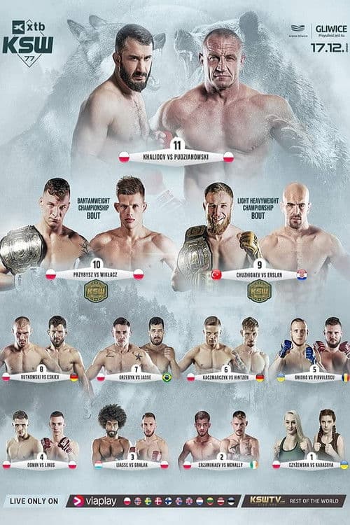 KSW 77 poster