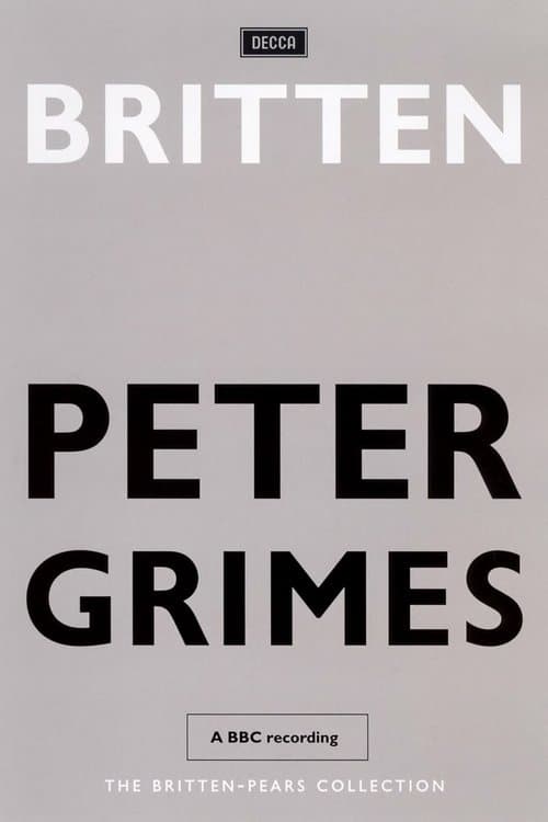 Peter Grimes poster