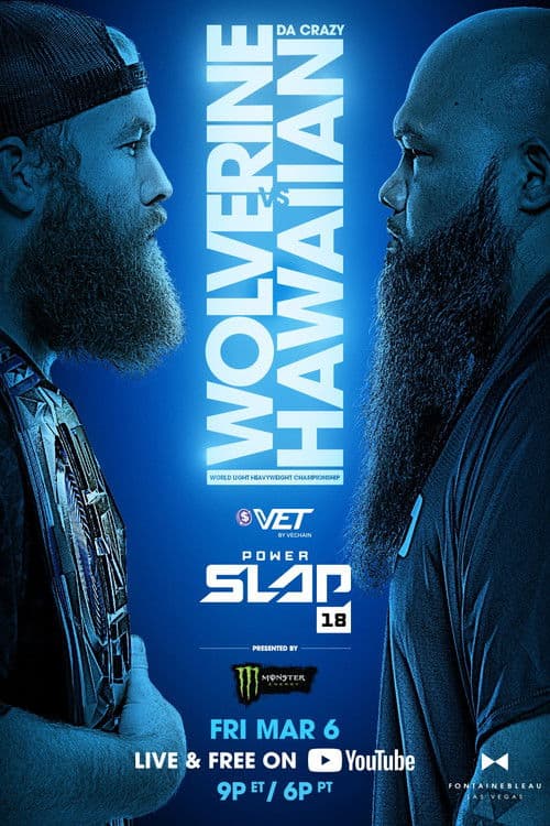 Power Slap 18: Wolverine vs. Da Crazy Hawaiian poster