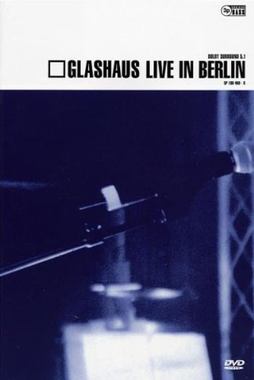 Glashaus live in berlin poster