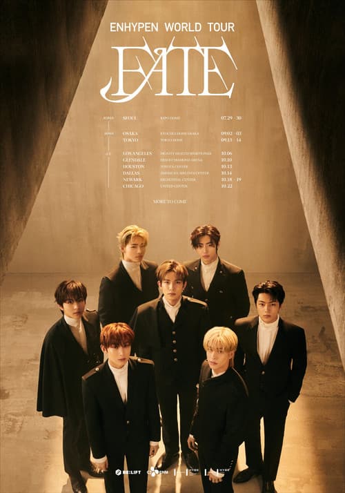 Enhypen World Tour 'FATE' poster
