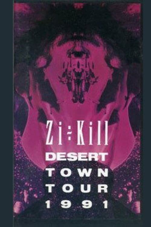 DESERT TOWN TOUR 1991 poster