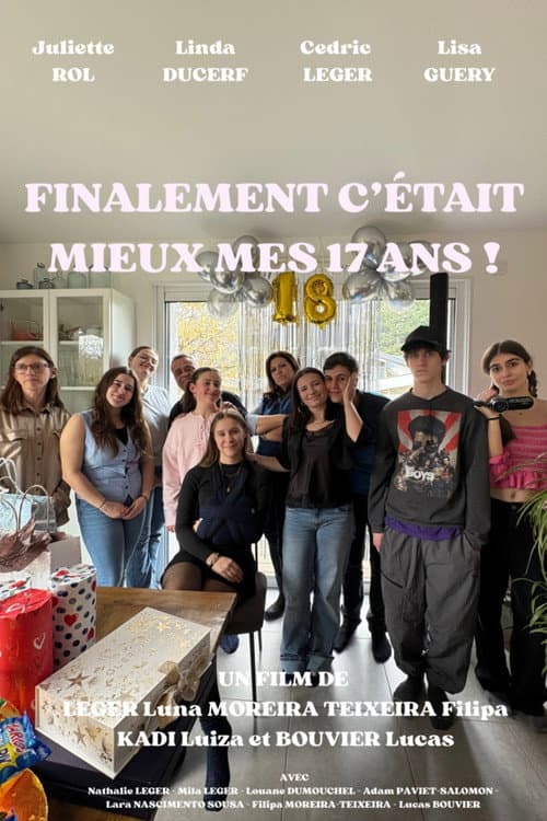 Finalement c'était mieux mes 17 ans ! poster