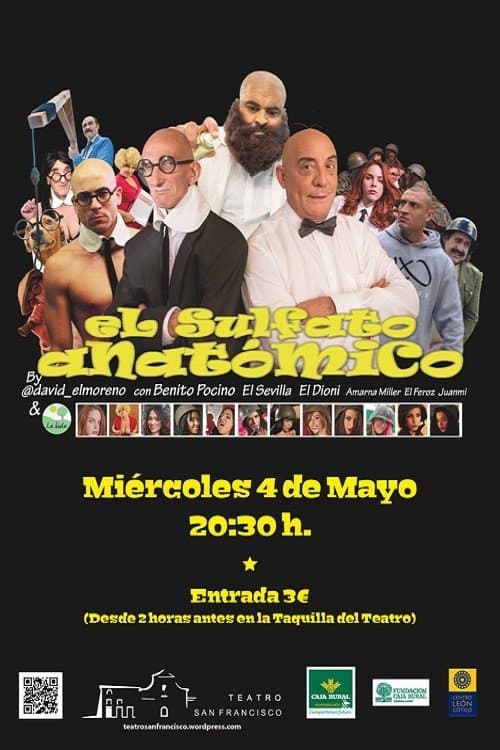 El sulfato anatómico poster