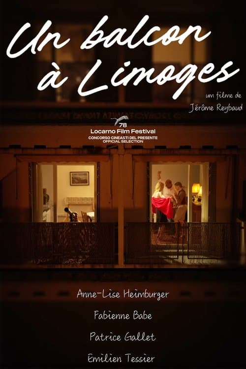 A Balcony in Limoges poster