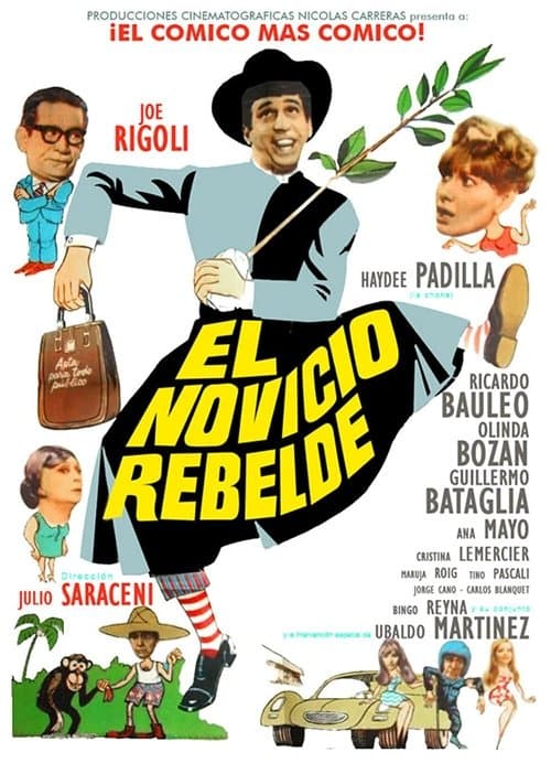 El novicio rebelde poster