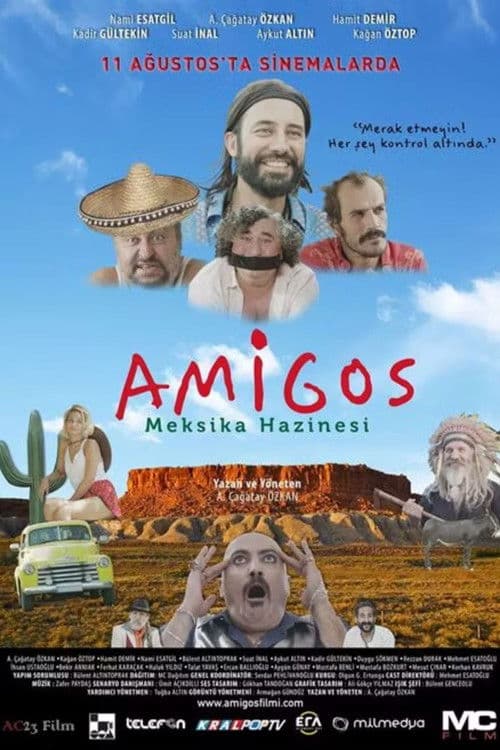 Amigos Meksika Hazinesi poster